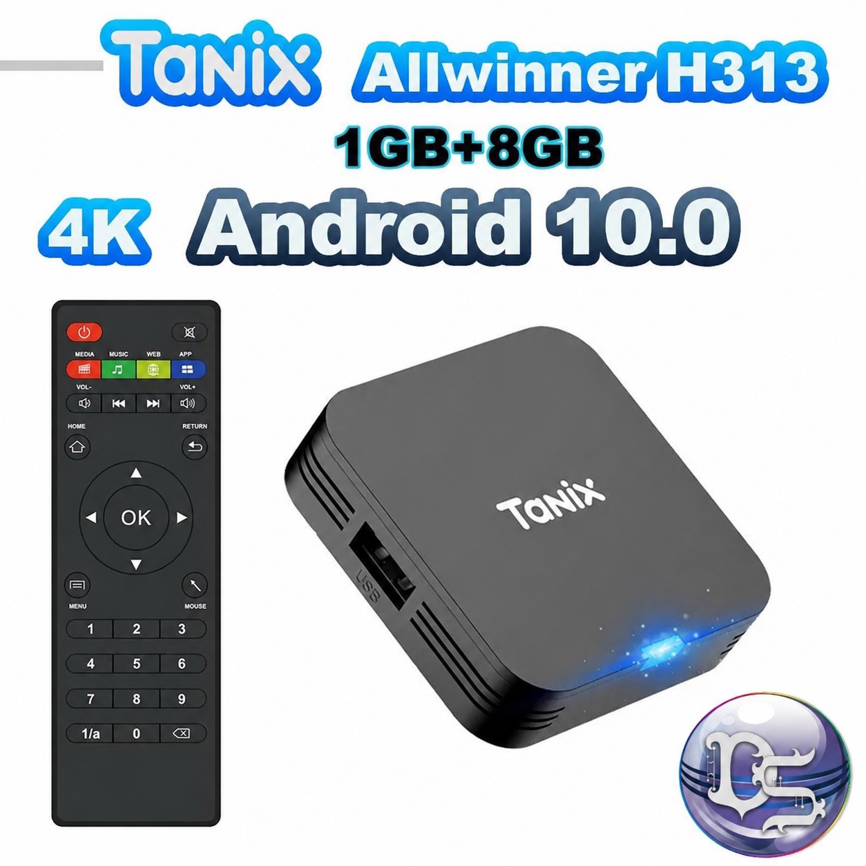 TV BOX ANDROID MINI TANIX - 1GB