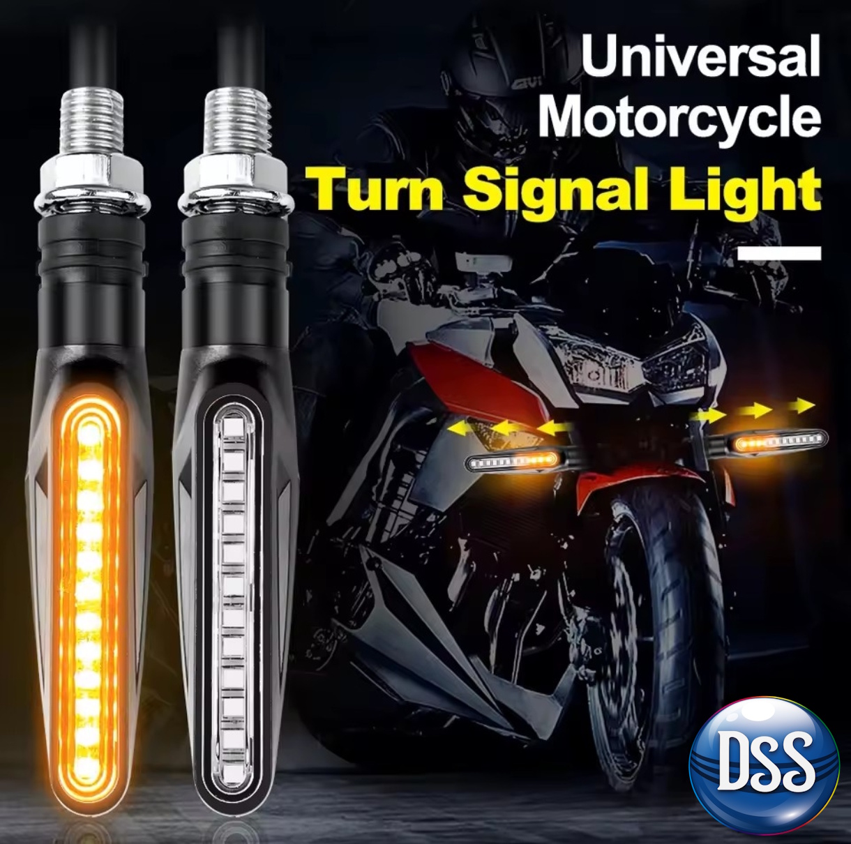 Intermitentes Led secuenciales para motocicleta